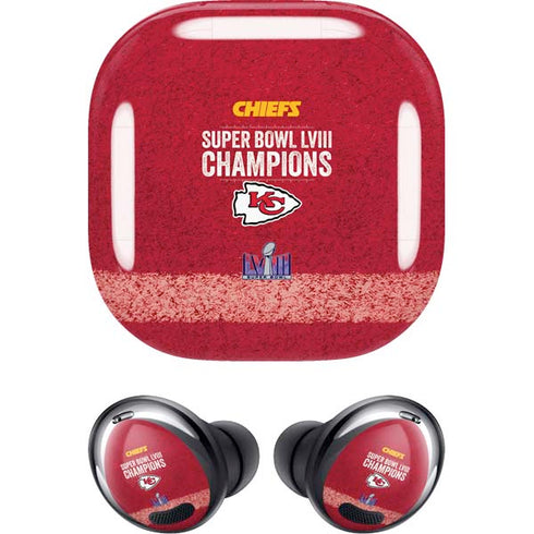 NFL Chiefs Super Bowl LVIII Champions Galaxy Buds Pro Skin